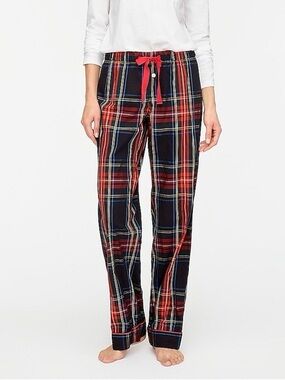 J. Crew Women’s Vintage Cotton Pajama Pant in Stewart Tartan.  Size Medium